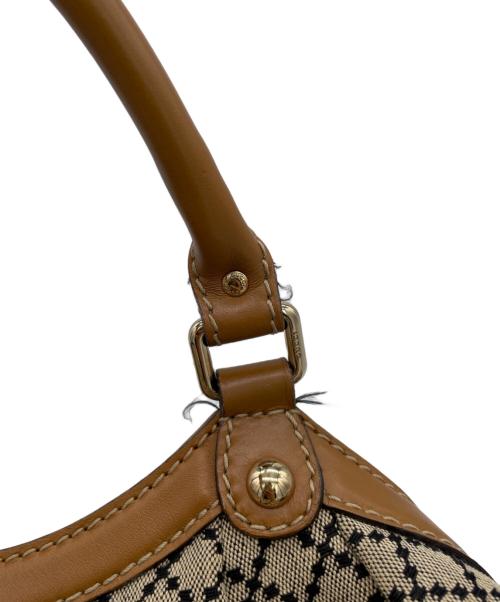 GUCCI（グッチ）GUCCI (グッチ) ハンドバッグ ブラウンの古着・服飾アイテム