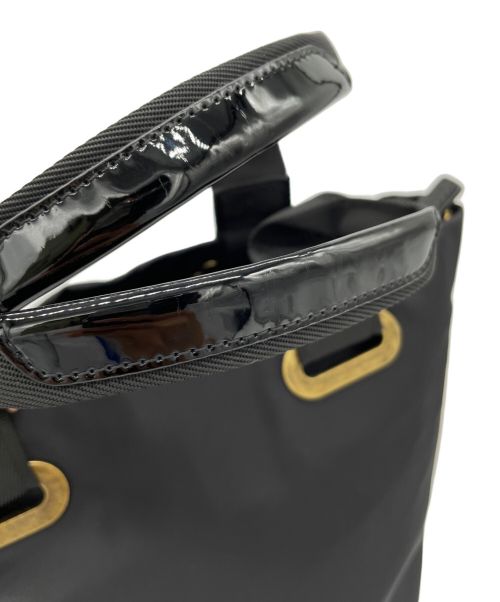 ANNA SUI（アナスイ）ANNA SUI (アナスイ) 2WAYナイロンバッグ ブラックの古着・服飾アイテム