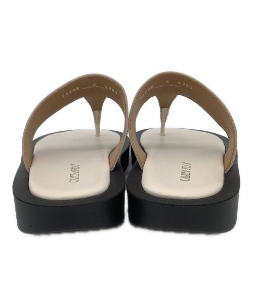 Caminando（カミナンド）Caminando (カミナンド) サンダル ベージュ サイズ:SIZE8の古着・服飾アイテム