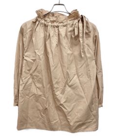 中古・古着通販】OHGA (オオガ) 裾フリルブラウス ホワイト サイズ:F