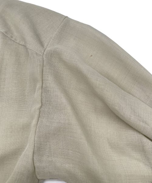 MURUA（ムルーア）MURUA (ムルーア) シアーオーバートレンチ ベージュ サイズ:Fの古着・服飾アイテム