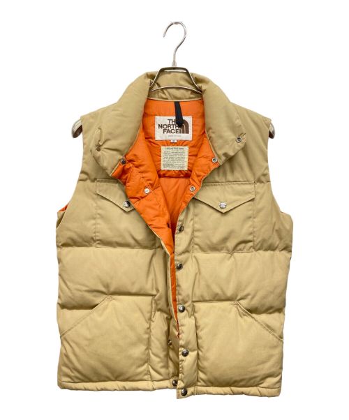 THE NORTH FACE（ザ ノース フェイス）THE NORTH FACE (ザ ノース フェイス) ダウンベスト ブラウン サイズ:Sの古着・服飾アイテム