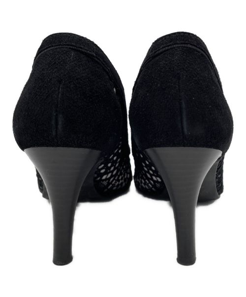 GINZA kanematsu（ギンザ カネマツ）GINZA Kanematsu (ギンザ カネマツ) レースパンプス ブラック サイズ:23　1/2の古着・服飾アイテム