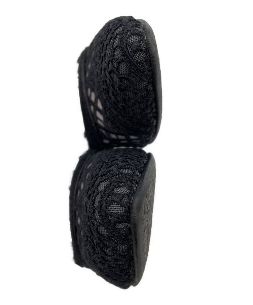 GINZA kanematsu（ギンザ カネマツ）GINZA Kanematsu (ギンザ カネマツ) レースパンプス ブラック サイズ:23　1/2の古着・服飾アイテム