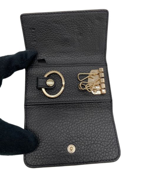 FURLA（フルラ）FURLA (フルラ) 4連キーケース ブラックの古着・服飾アイテム