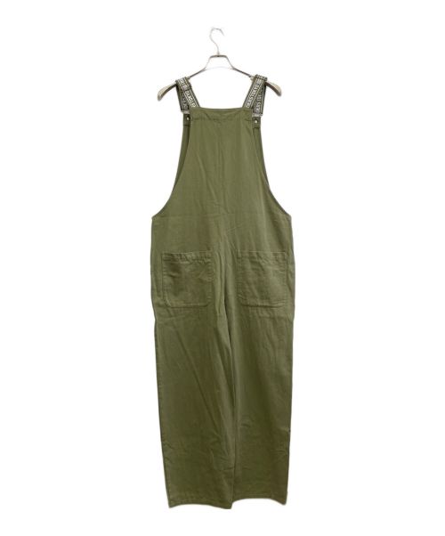 73R（セブンスリーアール）73R (セブンスリーアール) オーバーオール オリーブ サイズ:XLの古着・服飾アイテム