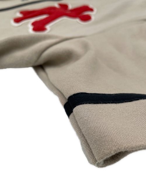 AVIREX（アヴィレックス）AVIREX (アヴィレックス) ベースボールシャツ ブラウン サイズ:XLの古着・服飾アイテム