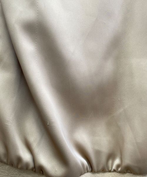 stussy（ステューシー）stussy (ステューシー) スカジャン ベージュ サイズ:Sの古着・服飾アイテム