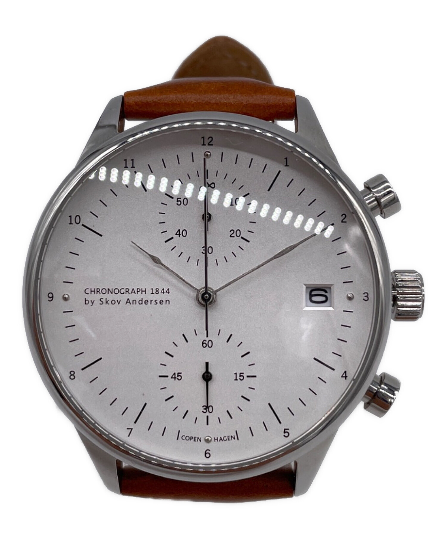 About Vintafe 1844 クロノグラフ About Vintage 1844 Chronograph Steel / White Watch | Maclin