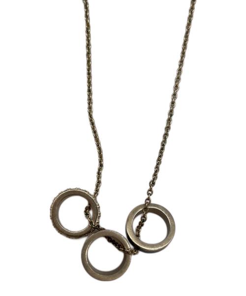 COACH（コーチ）COACH (コーチ) ネックレス 3連リング ゴールドの古着・服飾アイテム