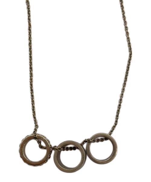 COACH（コーチ）COACH (コーチ) ネックレス 3連リング ゴールドの古着・服飾アイテム