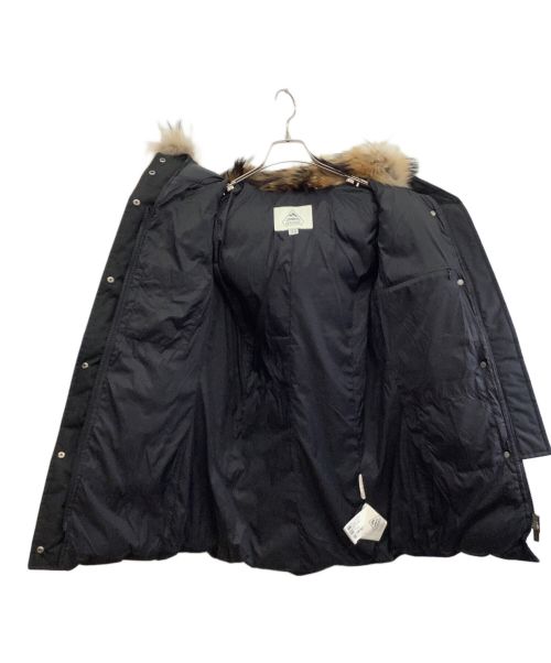 Pyrenex（ピレネックス）Pyrenex (ピレネックス) ダウンコート ブラック サイズ:38の古着・服飾アイテム