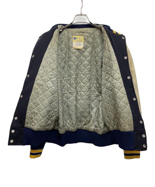 HEWITT（ヒューイット）HEWITT (ヒューイット) スタジャン ネイビー サイズ:38の古着・服飾アイテム