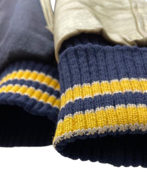 HEWITT（ヒューイット）HEWITT (ヒューイット) スタジャン ネイビー サイズ:38の古着・服飾アイテム