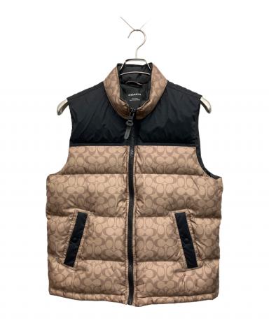 中古・古着通販】COACH (コーチ) ダウンベスト サイズ:MEDIUM