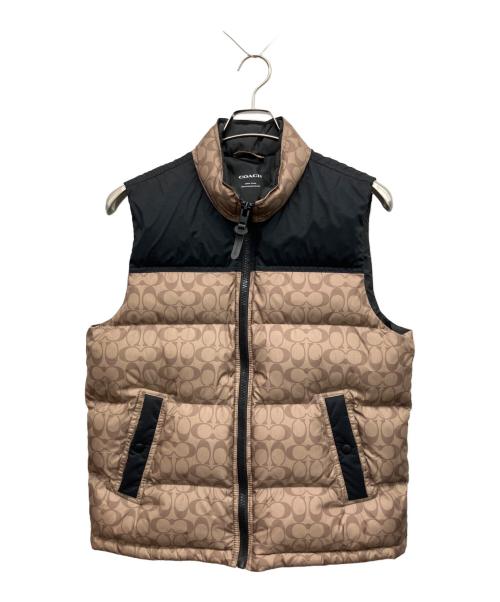 COACH（コーチ）COACH (コーチ) ダウンベスト サイズ:MEDIUMの古着・服飾アイテム