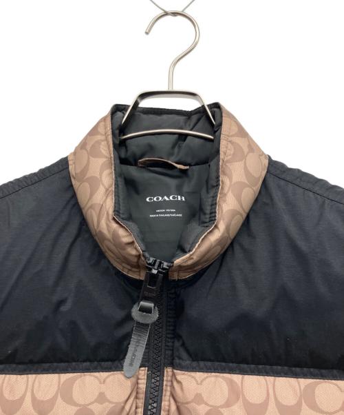 COACH（コーチ）COACH (コーチ) ダウンベスト サイズ:MEDIUMの古着・服飾アイテム