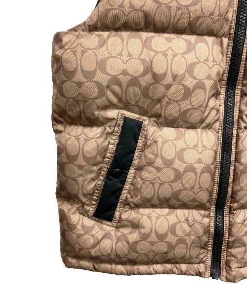 COACH（コーチ）COACH (コーチ) ダウンベスト サイズ:MEDIUMの古着・服飾アイテム