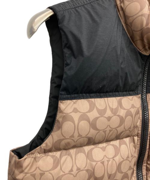 COACH（コーチ）COACH (コーチ) ダウンベスト サイズ:MEDIUMの古着・服飾アイテム