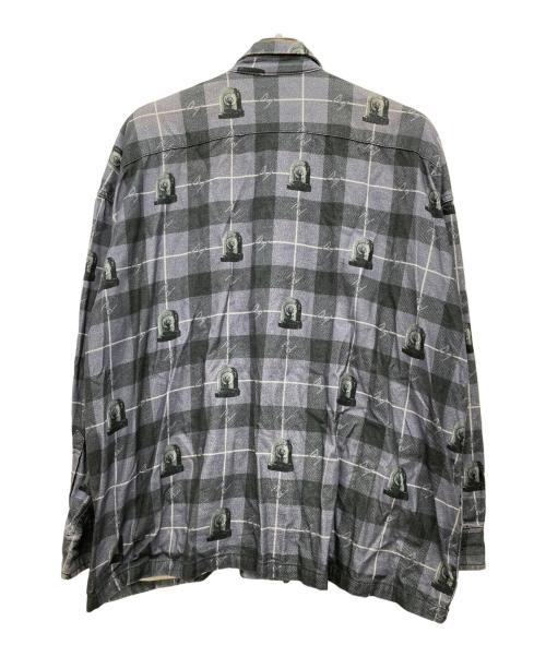 EVISEN（エビセン）EVISEN (エビセン) スケートボードシャツ ネイビー サイズ:Lの古着・服飾アイテム