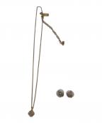 Kate Spadeケイトスペード）の古着「ネックレス　ピアス」