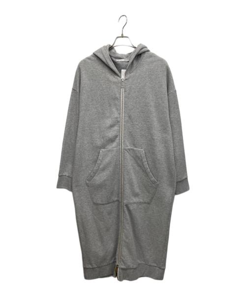 COVERT（コヴェルト）COVERT (コヴェルト) フーディ ロングジップ グレー サイズ:Mの古着・服飾アイテム