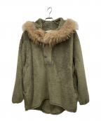JANE SMITHジェーンスミス）の古着「ボアスウェット」｜グリーン