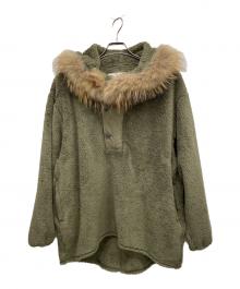 JANE SMITH（ジェーンスミス）の古着「ボアスウェット」｜グリーン