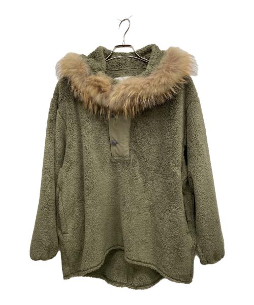 JANE SMITH（ジェーンスミス）JANE SMITH (ジェーンスミス) ボアスウェット グリーン サイズ:38の古着・服飾アイテム