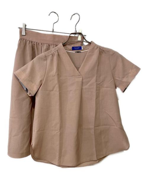 BLUE LABEL CRESTBRIDGE（ブルーレーベルクレストブリッジ）BLUE LABEL CRESTBRIDGE (ブルーレーベルクレストブリッジ) セットアップ ベージュ サイズ:38の古着・服飾アイテム