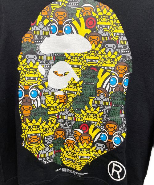 A BATHING APE（アベイシングエイプ）A BATHING APE (アベイシングエイプ) スウェット ブラック サイズ:Sの古着・服飾アイテム