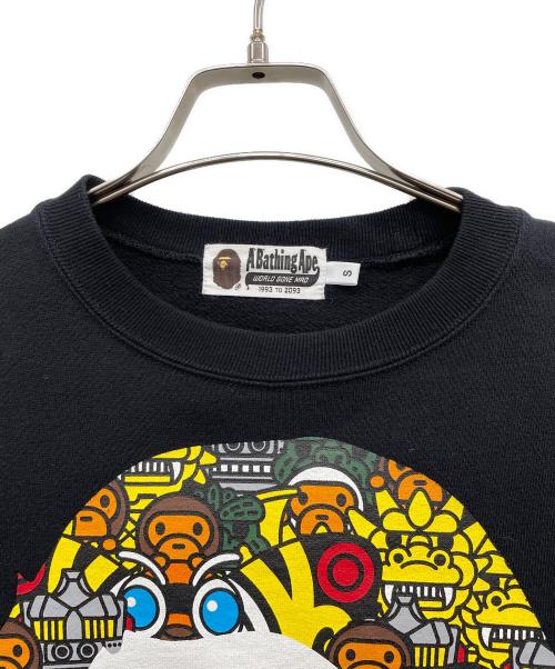 A BATHING APE（アベイシングエイプ）A BATHING APE (アベイシングエイプ) スウェット ブラック サイズ:Sの古着・服飾アイテム