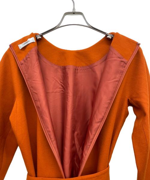 ebure（エブール）EBURE (エブール) ワンピース オレンジ サイズ:36の古着・服飾アイテム