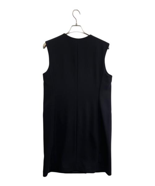 theory（セオリー）theory (セオリー) ロングジレ ブラック サイズ:6の古着・服飾アイテム