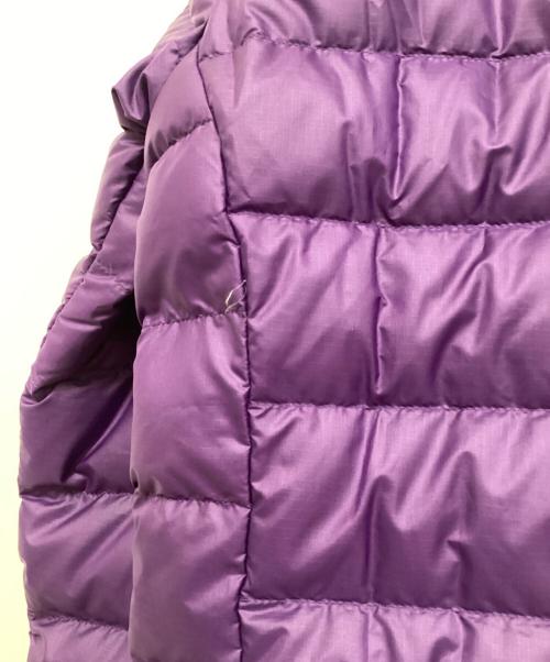 Patagonia（パタゴニア）Patagonia (パタゴニア) ダウンフーディプルオーバー パープル サイズ:Mの古着・服飾アイテム