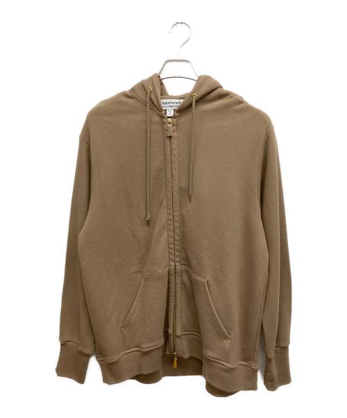 L'appartement（アパルトモン）L'Appartement (アパルトモン) ジップパーカー ベージュ サイズ:Freeの古着・服飾アイテム