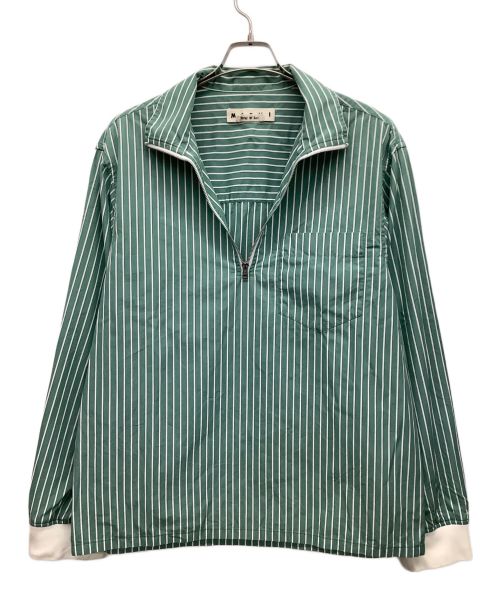 MARNI（マルニ）MARNI (マルニ) ハーフジップシャツ サイズ:52の古着・服飾アイテム