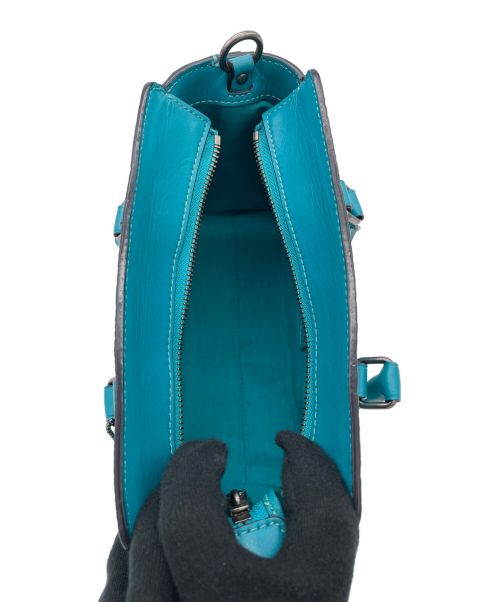 COACH（コーチ）COACH (コーチ) 2WAYショルダーバッグ グリーンの古着・服飾アイテム