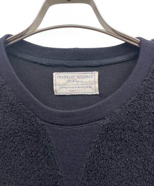 FRANKLIN TAILORED（フランクリンテーラード）FRANKLIN TAILORED (フランクリンテーラード) フリーススウェットトップス ブラック サイズ:4の古着・服飾アイテム