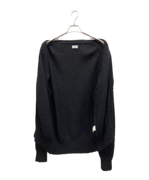 ALLEGE（アレッジ）ALLEGE (アレッジ) ニットカーディガン ブラック サイズ:1の古着・服飾アイテム