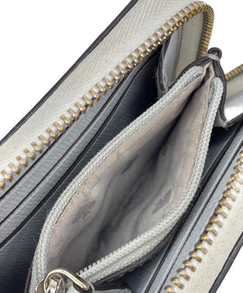 Kate Spade（ケイトスペード）Kate Spade (ケイトスペード) ミニウォレット ホワイトの古着・服飾アイテム