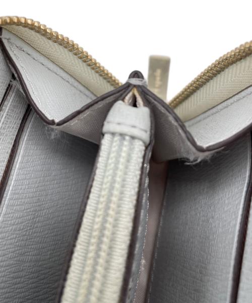 Kate Spade（ケイトスペード）Kate Spade (ケイトスペード) ミニウォレット ホワイトの古着・服飾アイテム