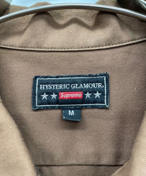 SUPREME（シュプリーム）SUPREME (シュプリーム) Hysteric Glamour (ヒステリックグラマー) ワークシャツ サイズ:Mの古着・服飾アイテム