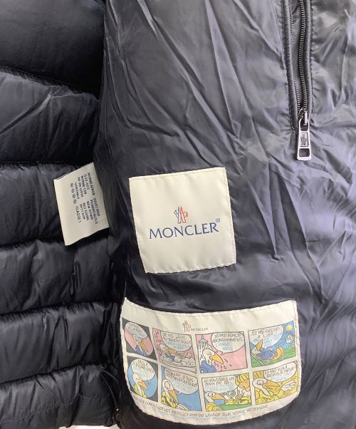 MONCLER（モンクレール）MONCLER (モンクレール) ダウンジャケット ネイビー サイズ:1の古着・服飾アイテム