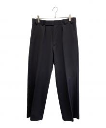 TROUSERS（トラウザーズ）の古着「ドレスパンツ」｜ブラック