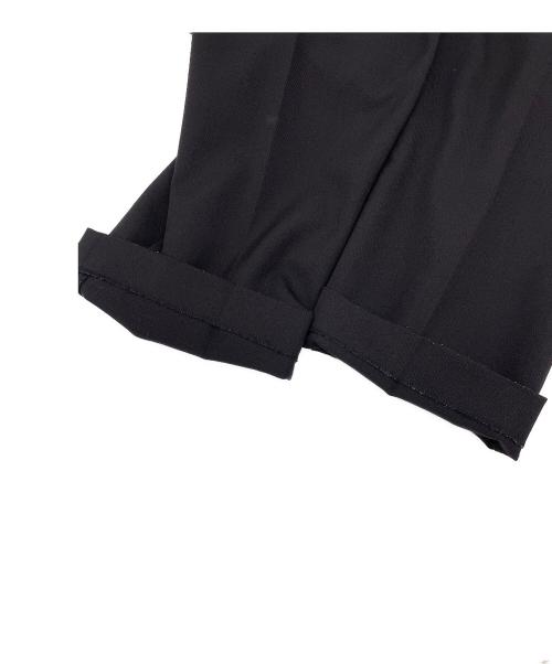 TROUSERS（トラウザーズ）TROUSERS (トラウザーズ) ドレスパンツ ブラック サイズ:Ｗ84の古着・服飾アイテム