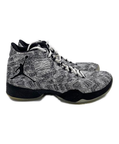 NIKE（ナイキ）NIKE (ナイキ) ミッドカットスニーカー AIR JORDAN XX9 BHM ブラック×ホワイト サイズ:28.5の古着・服飾アイテム