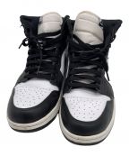 NIKEナイキ）の古着「ハイカットスニーカー」｜ブラック×ホワイト