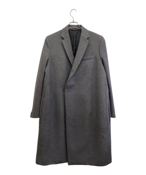 THE RERACS（ザ リラクス）THE RERACS (ザ リラクス) チェスターフィールドコート グレー サイズ:48の古着・服飾アイテム