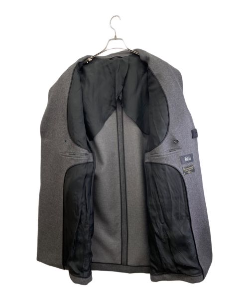 THE RERACS（ザ リラクス）THE RERACS (ザ リラクス) チェスターフィールドコート グレー サイズ:48の古着・服飾アイテム